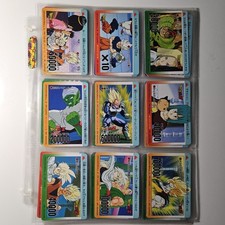 Dragon Ball Z PP Part 20 Incomplete , 28 Regular 4 Semi-Holo 5 Holo, 1993 Amada
