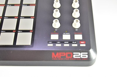 Akai Professional MPD26 USB MIDI Pad Control Unit 16 MPC Pads 6