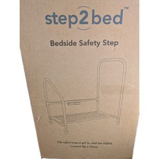 Step2Bed Poręcze łóżka - Chirurgia - Osoby starsze - Regulowana wysokość Stołek schodowy i światło LED