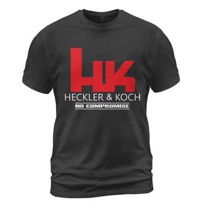 HK Heckler and Koch No Compromise T-Shirt Size S-5XL Made in USA