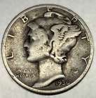 1936-D Mercury Dime 10c Good Circulated Condition 90% Silver US Coin - 3251