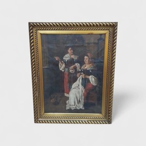 cadre ancien , moniteur des dames et demoiselles