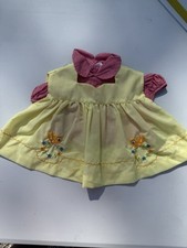 VTG Baby Girl Dress Bird Embroidered Easter