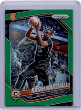 2025 Panini Prizm WNBA #47 Rayah Marshall Green Prizms