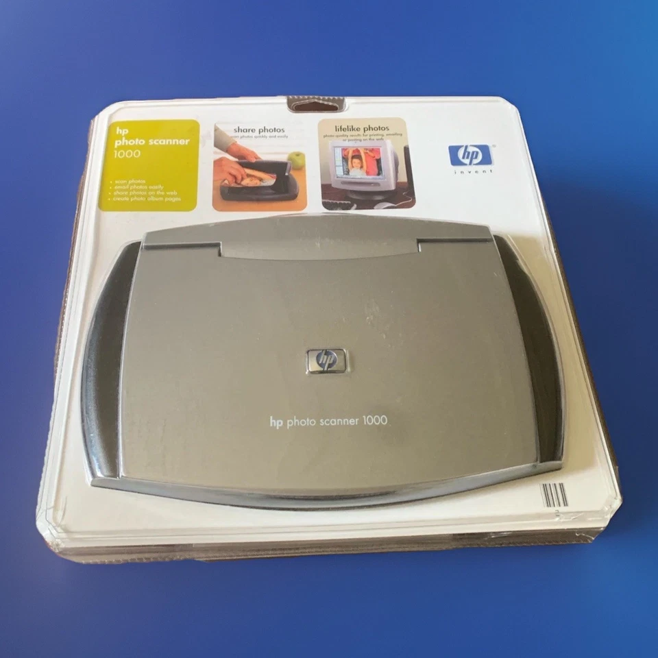 HP Photo Scanner 1000 - Lifelike Photos - Share Photos - Scan Photos - New - Image 2 of 4
