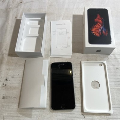 Apple iPhone 6S - 32GB Space Grey, ohne Simlock Mit Sprung Im Bildschirm Defekt