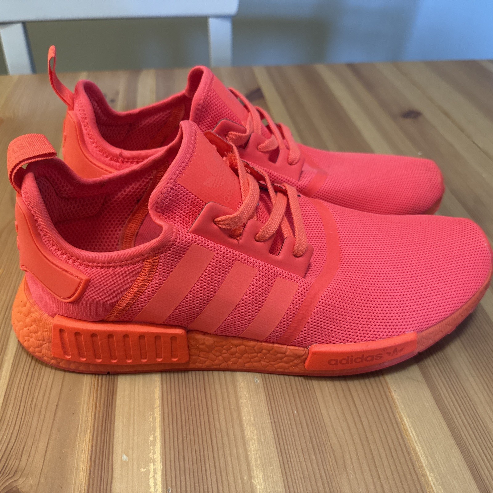 SAOLA Adidas NMD R1 Solar Red 2016 (Infrared) Uomo Taglia 13 "Triple Red" Condizione 8 10