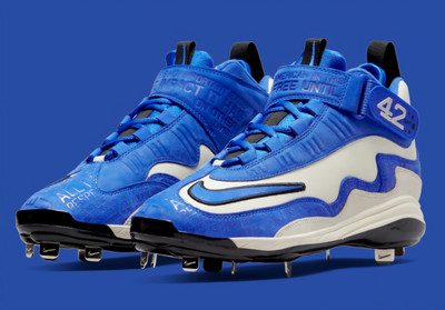 Nike Air Max Griffey 'Jackie Robinson' Baseball Cleats M Size 10