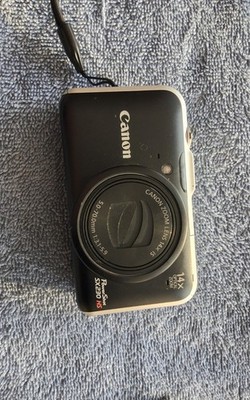 Canon PowerShot SX230 HS 12.1MP Black 14x Optical Zoom GPS Digital Camera
