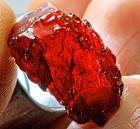 34.5Ct Natural Mozambique Red Garnet Rhodolite Facet Rough Specimen YHEA50 — photo 1
