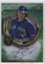 2019 Topps Triple Threads Rookie Emerald 11/50 Danny Jansen #RAU-DJ Auto 5w7