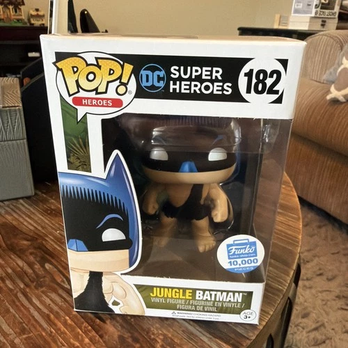 Funko Pop! Vinyl: DC Universe - Batman (Jungle Man) #182 10,000 Count Limited