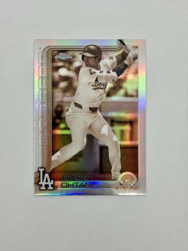 2025 Topps Chrome Shohei Ohtani #1 Sepia Refractor