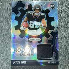 Panini 2025 Prizm Rookie Gear Jaylin Noel #RGR-JNL Houston Texans NFL Football