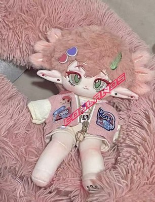 No Attributes Cute Monster 25cm Plush Dress up Doll Anime Stuffed Pillow Toys