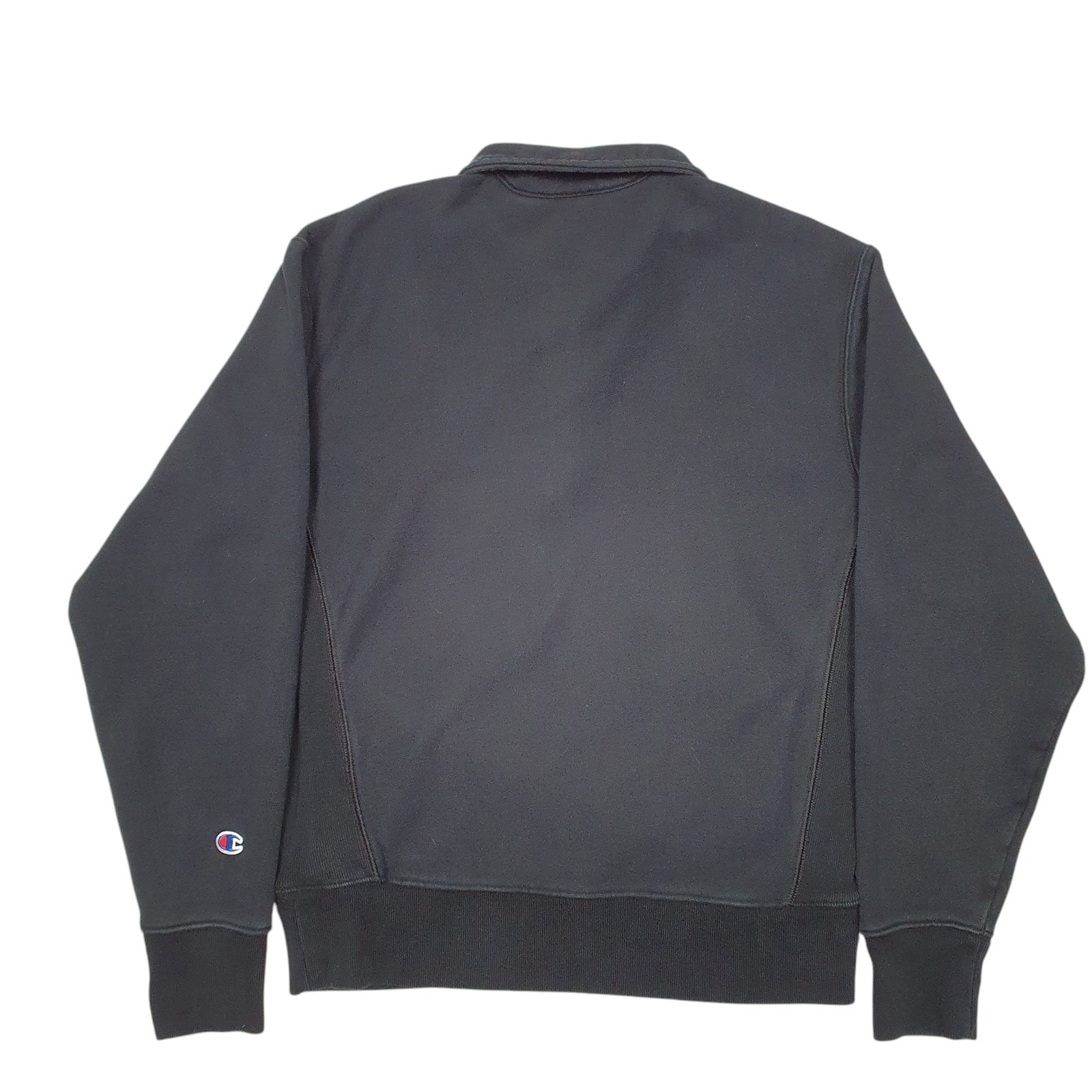 CHAMPION 1/4 Quarter Zip Reverse Weave Jumper Sweatshirt Mens S image 3