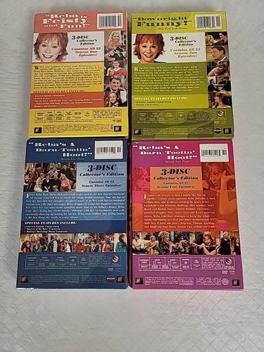 Reba TV Series Complete Seasons 1 - 4 DVD (SET 1 & 3 SEALED, SET 2 & 4 PRE-OWNED - Picture 2 of 10
