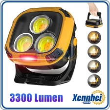 Rechargeable 3300 Lumen Work Light Magnetic LED Super Bright Portable Work light