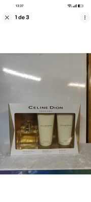 Celine Dion Estuche EDT 100 Ml. + Gel Y Loción De 200 Ml.