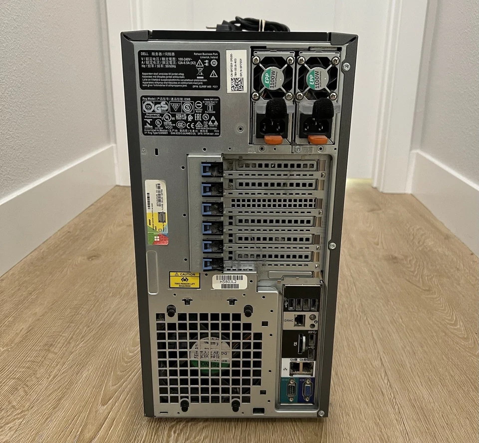 DELL POWEREDGE T430 Tower Sever XEON E5-2620 V4 @ 2.1GHz 64GB RAM NO HDD/OS - Image 4 of 4
