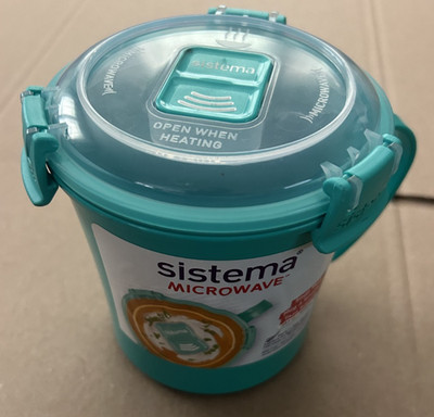 Sistema Microwave Soup mug Cookware Cup Noodles Bowl Storage Lid BPA