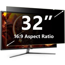 32 Inch Privacy Screen Filter for Widescreen 16:9 Monitor  Privacy Shield  ...