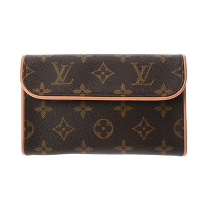 Louis Vuitton Waist Bag Monogram Brown Women's Pre-owned From Japan