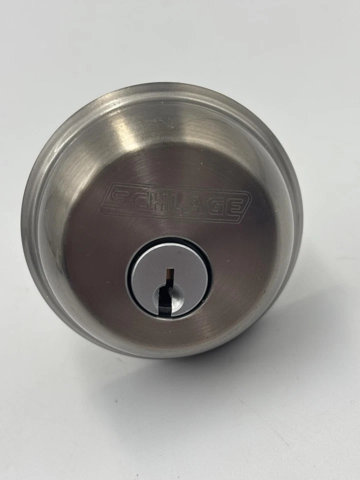 Schlage FB50 V Acc 619 Single Cylinder Deadbolt and Keyed Entry Accent - Image 3 of 4