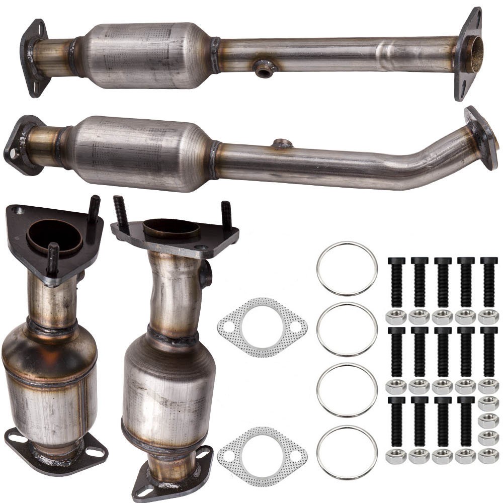 4Pcs Catalytic Converter Set Fits 2012-2016 Nissan NV1500 NV2500 NV3500 V6 4.0L