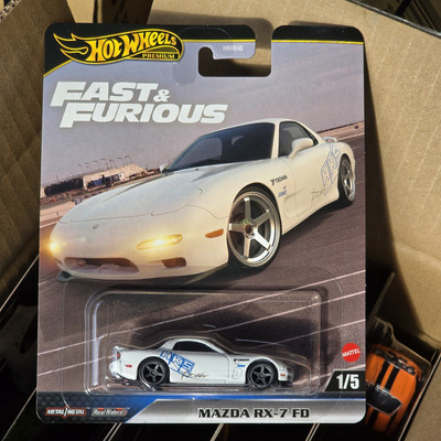 2025 HOT WHEELS PREMIUM FAST AND FURIOUS MAZDA RX-7 FD 1/5 | eBay