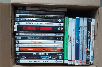 PC Spiele Sammlung Paket Konvolut Siedler, Sims / gebraucht