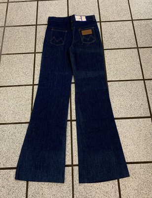 Vintage Boys Jeans Bell Bottom Western Flare 24 X 27 Dark Denim 1970s NEW Sz 8 | eBay