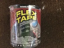 Flex Tape TFSBLKR0405 Rubberized Waterproof Tape - Black