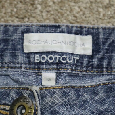 John Rocha Boot Cut Blue Jeans Women's Size 12