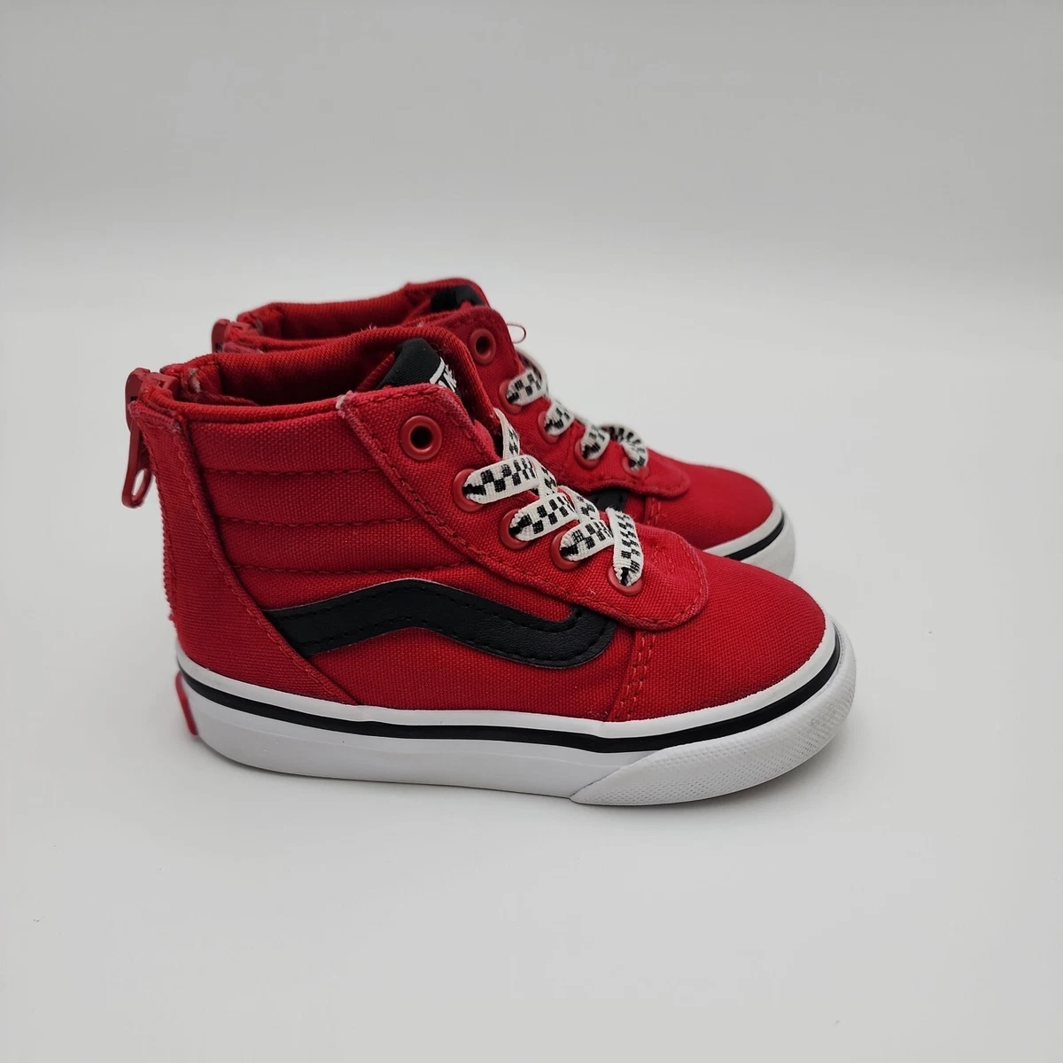 All red vans clearance for toddlers
