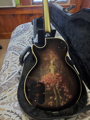 Epiphone Adam Jones Les Paul Custom Collection Julie Heffernan's and deluxe case