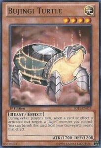 Bujingi Turtle - JOTL-EN018 - Common - 1st Edition x3 - Lightly Played