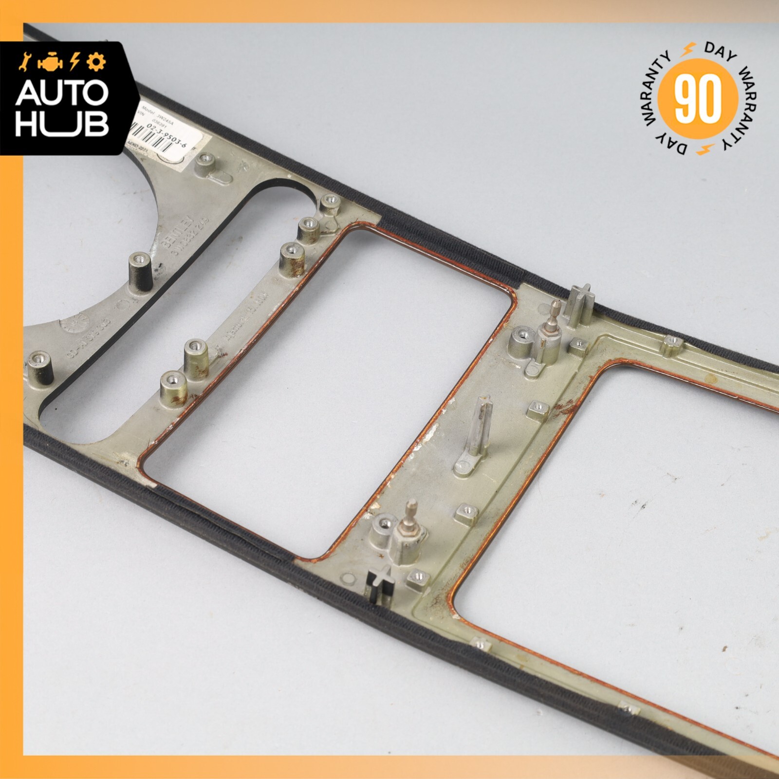 03-13 Bentley Continental Flying Spur Center Console Shifter Trim Bezel OEM 80k