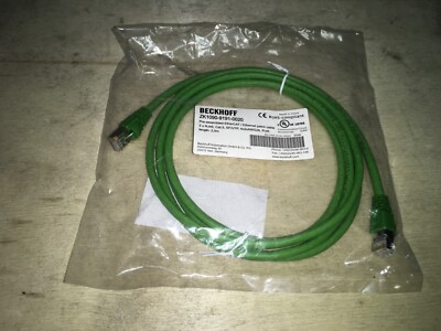Beckhoff Pre-assembled EtherCAT Patch Cable, ZK1090-9191-0020, NIB, JRM-216