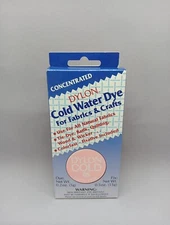 1 DYLON Fabric Cold Water Dye 05 DAWN PINK Tie Dye Batik Quilting Wood Wicker