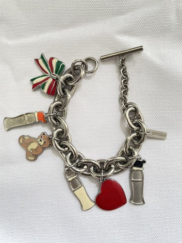 moschino charm bracelet
