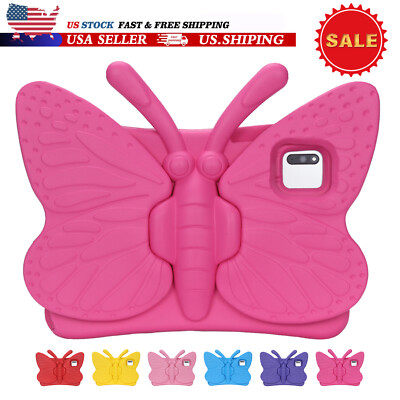 For Lenovo Tab M11 2024/M10+ 10.6'' 2022 EVA Kids Butterfly Stand Rugged Case