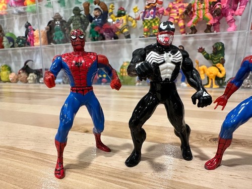 Web Of Steel Spiderman 1994 Toybiz Figures - Picture 2 of 4