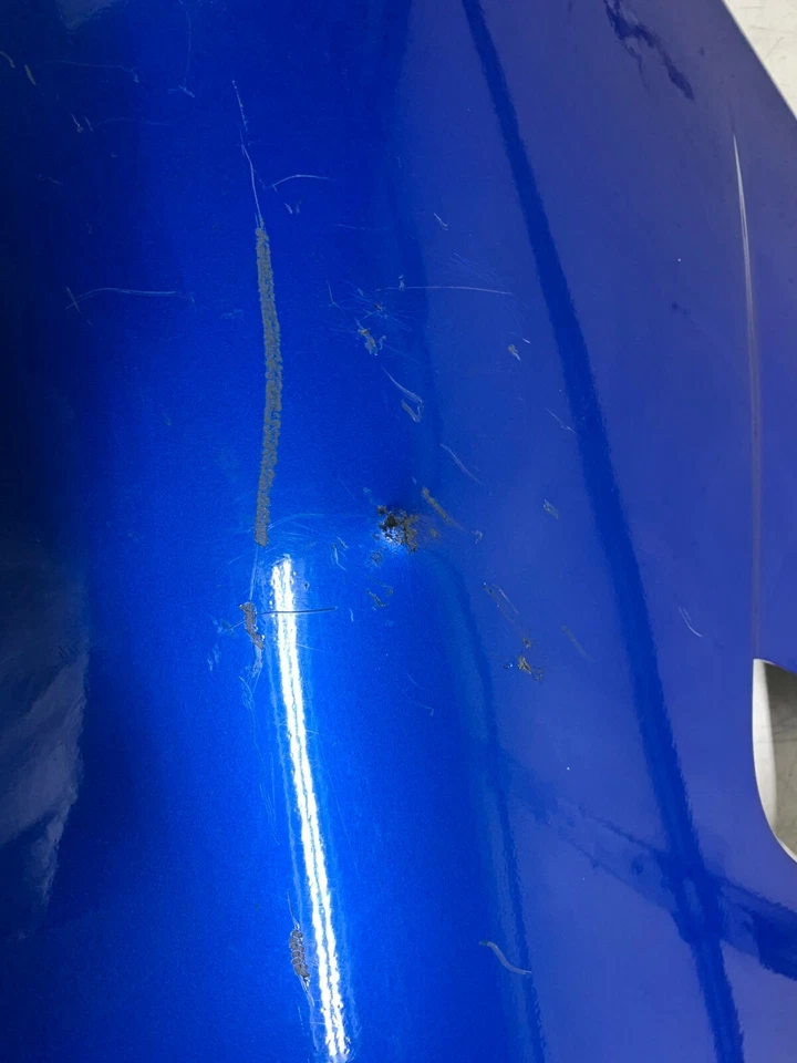 OEM Front Three Piece Fairing Set For 1993 to 1998 Suzuki GSXR1100W Blue - Image 2 of 4