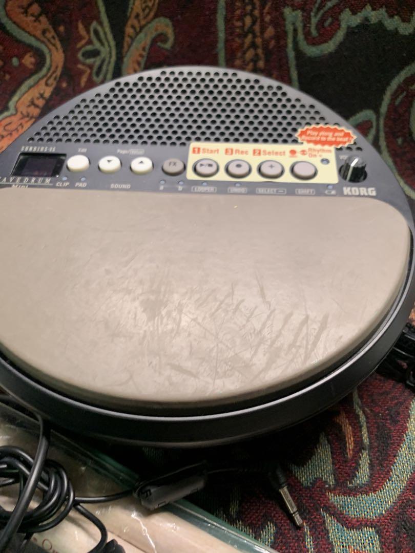 Korg WAVEDRUM Mini WD-MINI Electronic Drum AC Adapter Tested