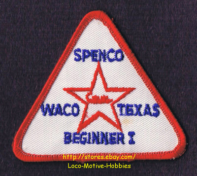 LMH PATCH Badge SPENCO ICE ARENA  Skating Rink BEGINNER I Hockey  CLOSED Waco TX