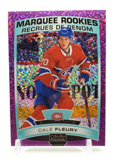 2019-20 O-PEE-CHEE OPC PLATINUM #158 CALE FLEURY Violet Pixels