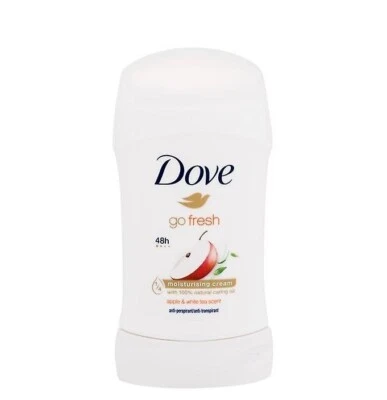145,63€/L - 6er Pack Dove Go Fresh Deodorant Stick - Apfel & Weißer Tee - 40ml