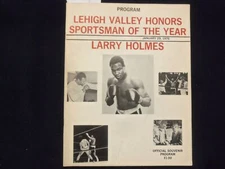 1976 JANUARY 29 LEGIGH VALLEY HONORS SPORTSMAN LARRY HOLMES PROGRAM - K 160