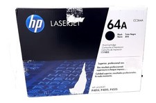 HP CC364A Laserjet Print Cartridge 64A Black 10,000 Yield, P4014, P4015, P4515